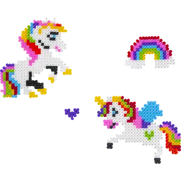 Bügelperlenset Einhorn