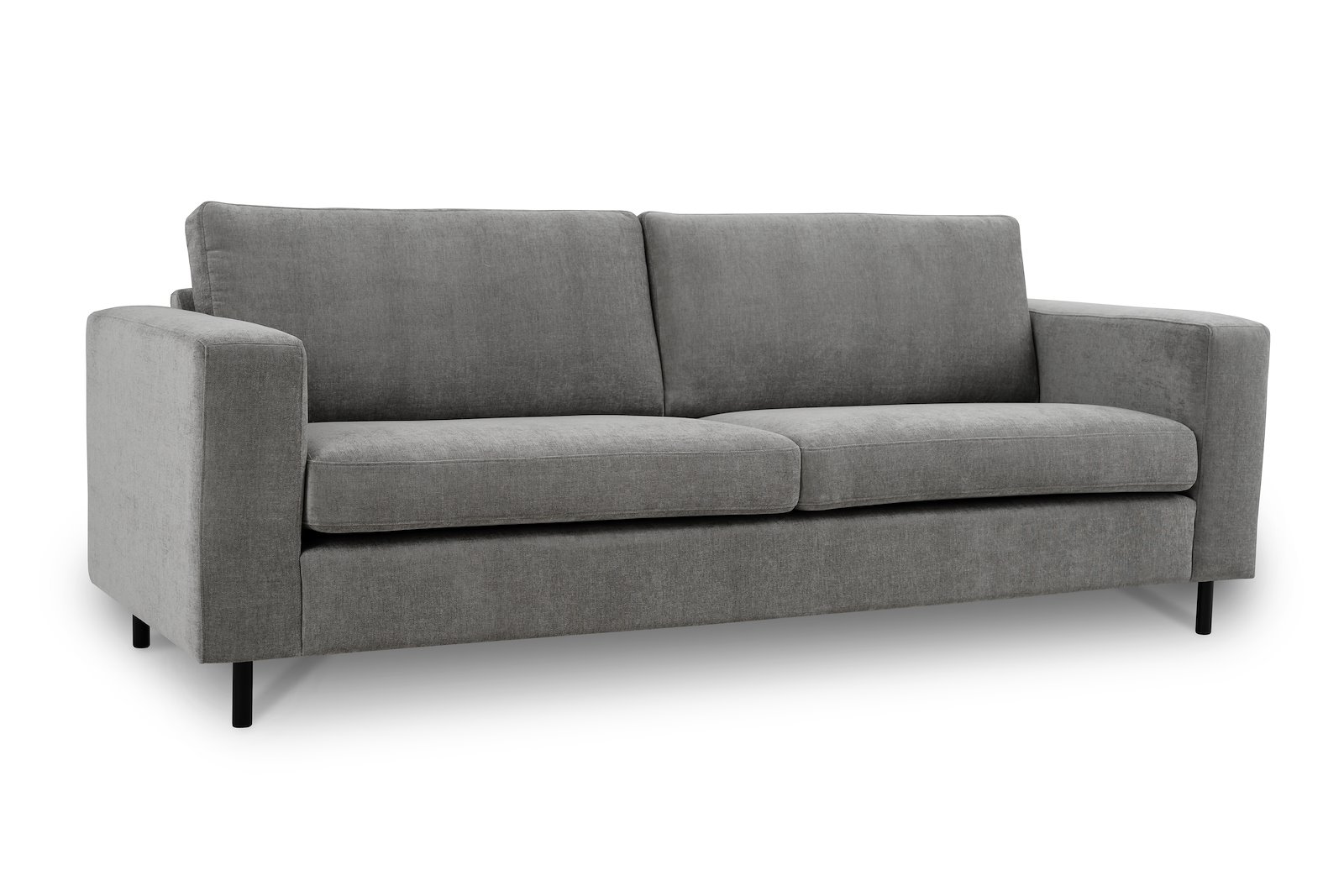 Viken sofa Skumkomfort. I tekstil Concept 3 Grey. Arm A og ben 1