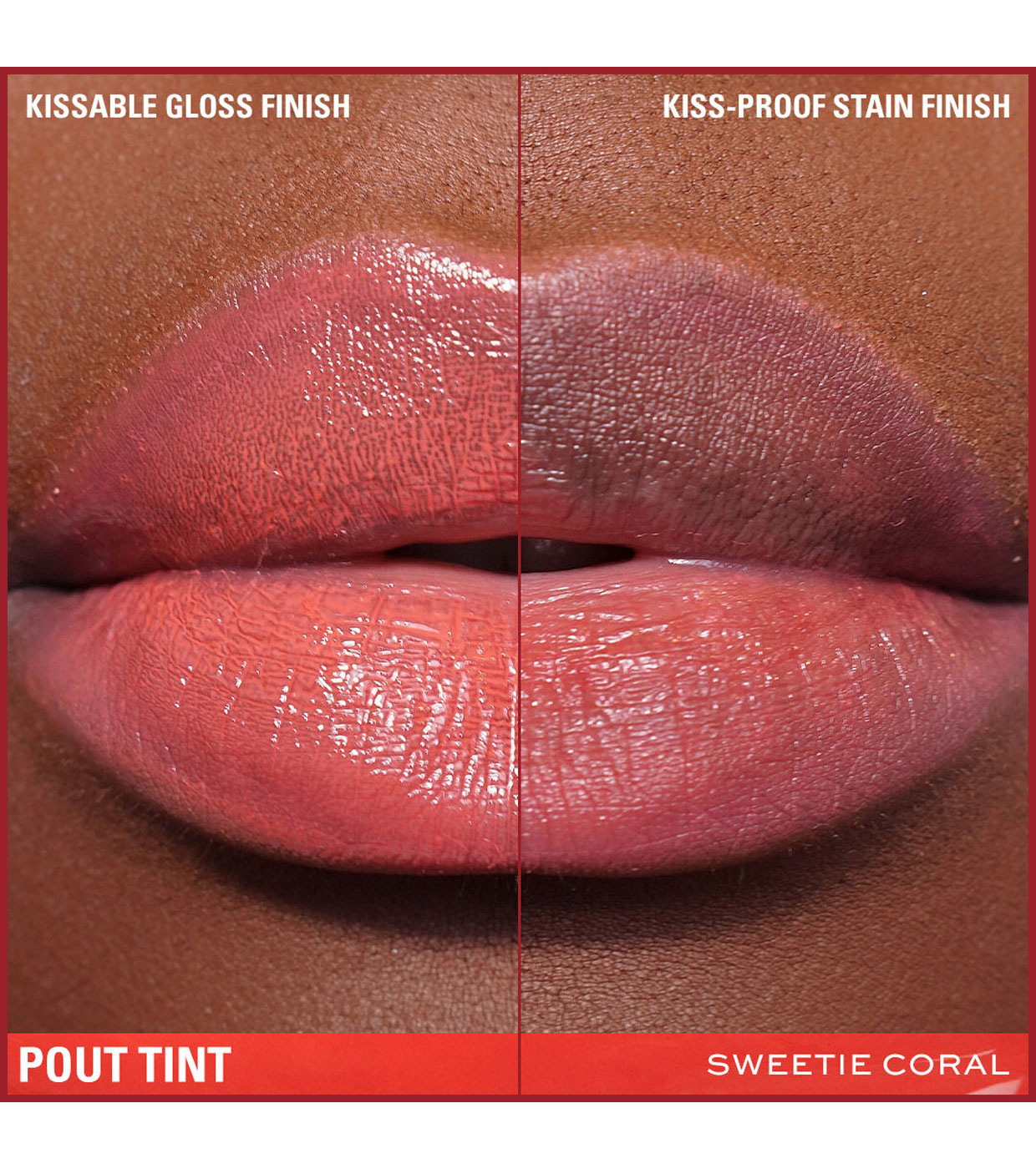 Revolution - Batom Líquido Pout Tint - Sweetie Coral