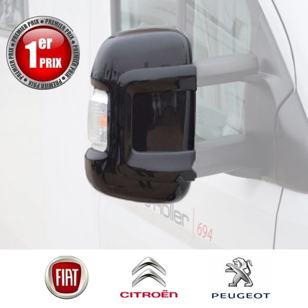 Coques rétros camping-car HTD Noires Ducato après 2006