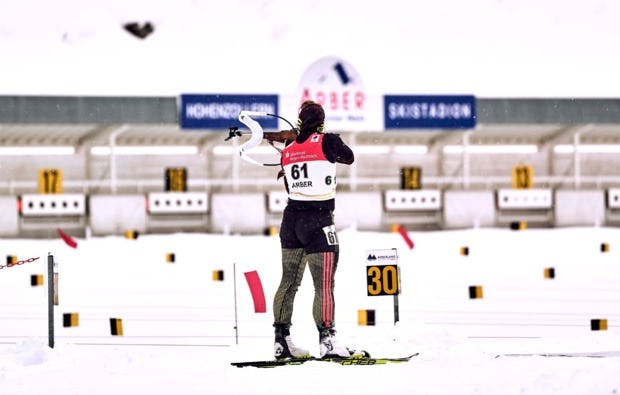 Biathlon Training -Stadion Hohenzollern als Geschenk