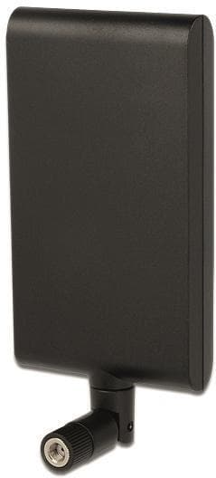 DeLOCK WLAN antenne RP-SMA han, 7,5-10 dBi, 2,4/5GHz, sort