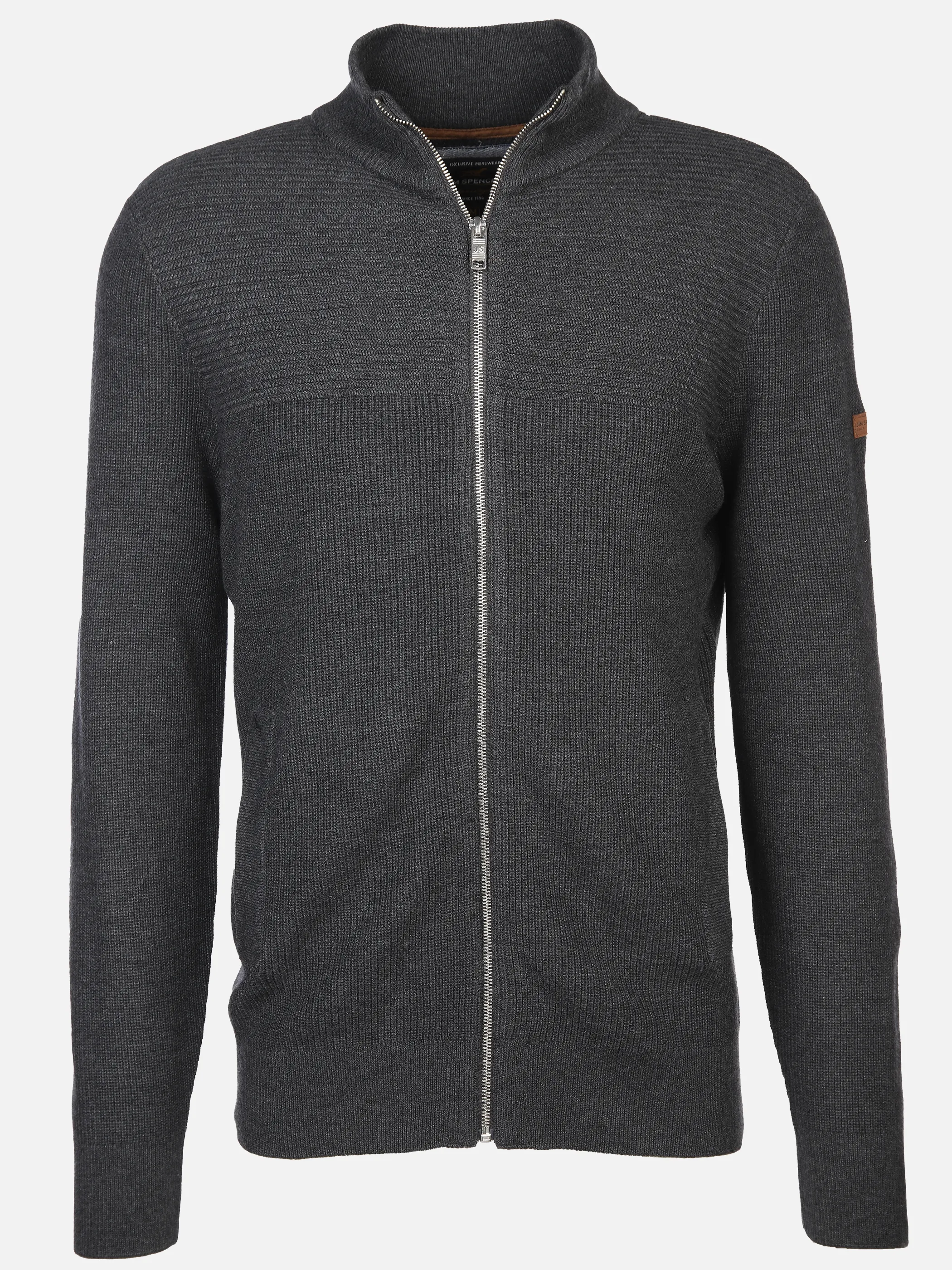 Herren Strickcardigan mit Reißverschluss
