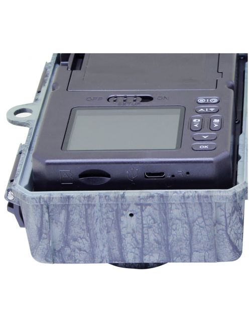 Camouflage Ez-Solar - Wildlife camera - 14x10.9x 9 cm Groen Camouflage