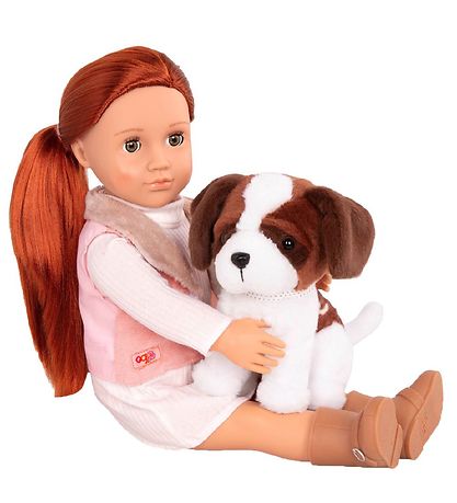 Our Generation Puppe - 46 cm - Delphia m. Hund