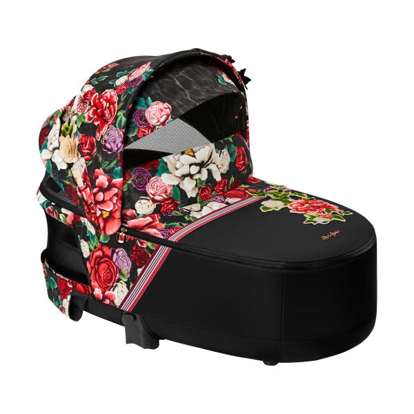 Cybex Priam Spring Blossom Lux Reiswieg Dark Black