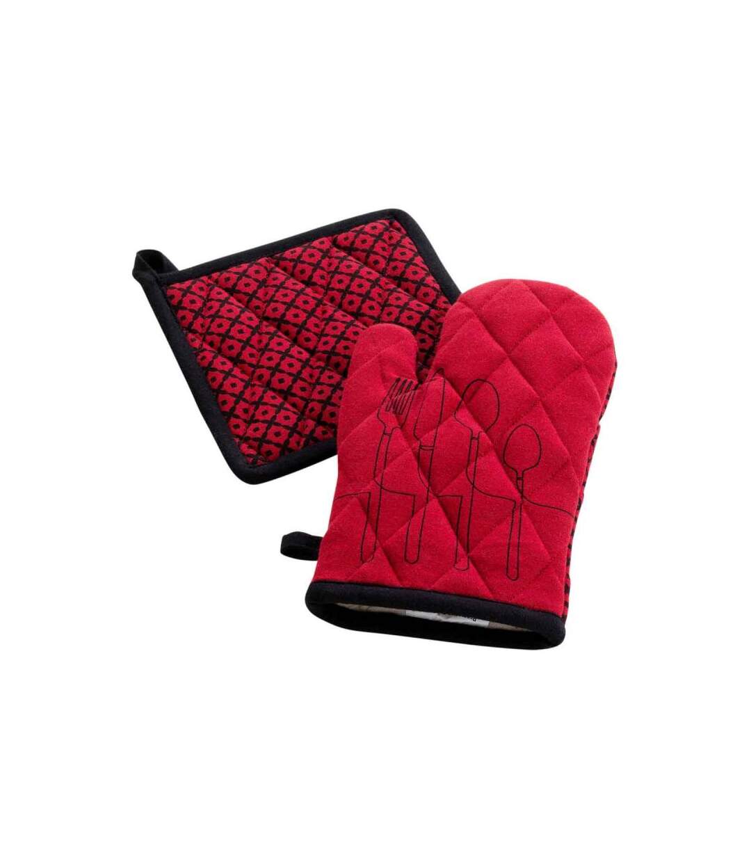 Gant & Manique Coton Cuisiline 28cm Bordeaux