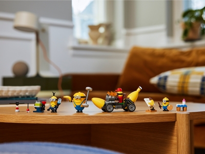 LEGO Minions en bananenauto (75580)