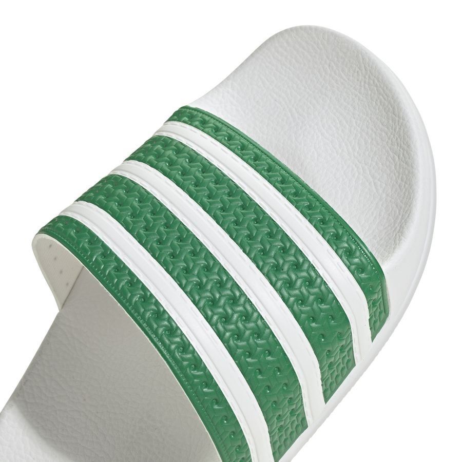 adidas Originals Claquettes adilette - Blanc/Vert