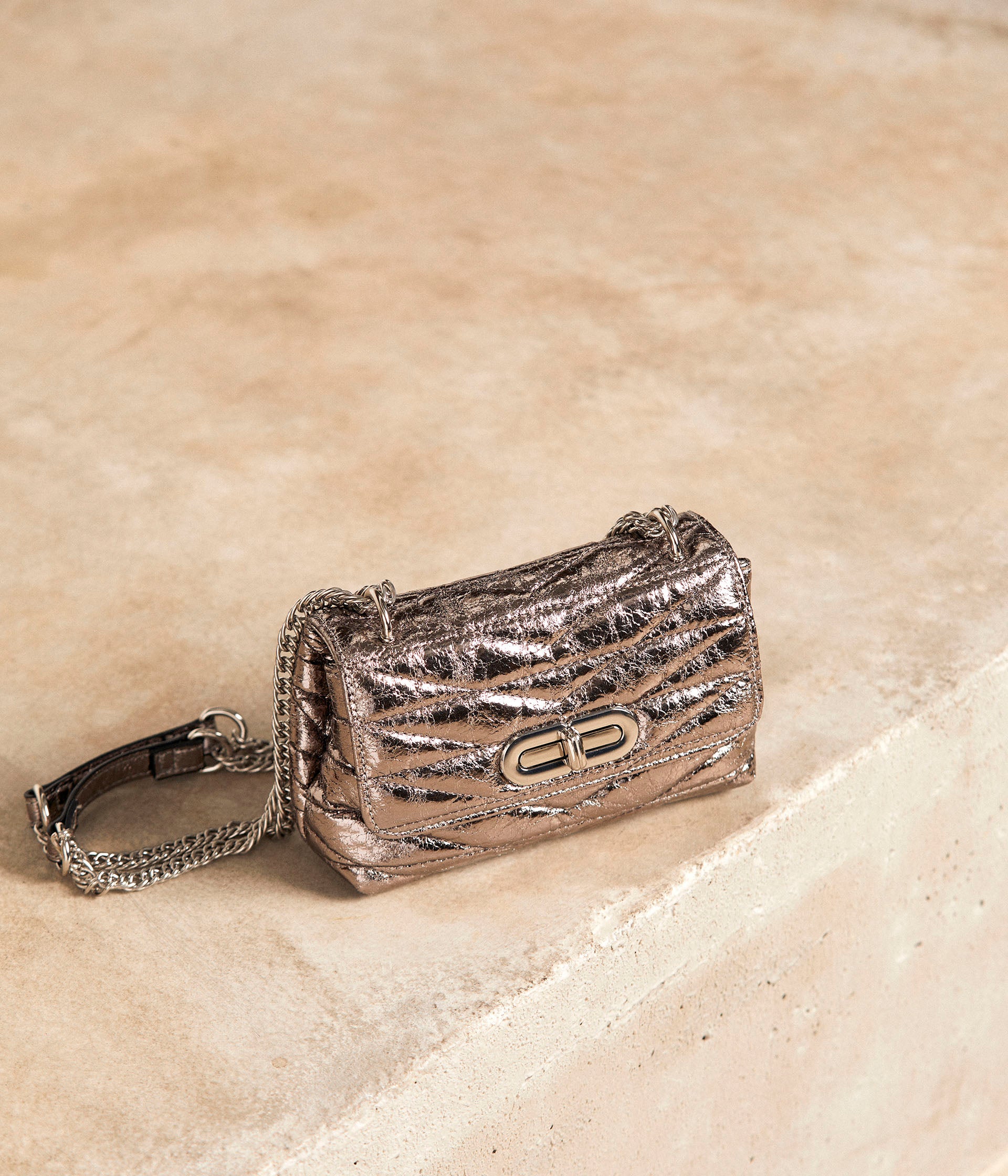 Sac argenté Astrid