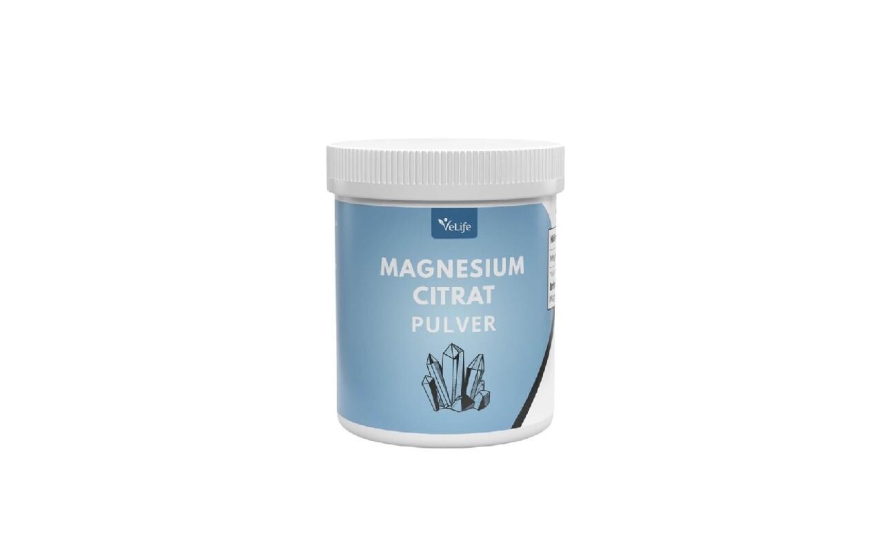 Magnesiumcitrat Pulver 150 gMagnesiumcitrat mit hoher Bioverfügbarkeit für Muskelfunktion und Energie