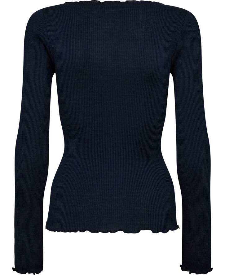 RM by Rosemunde RMWBalta modal LS boatneck blouse Blå