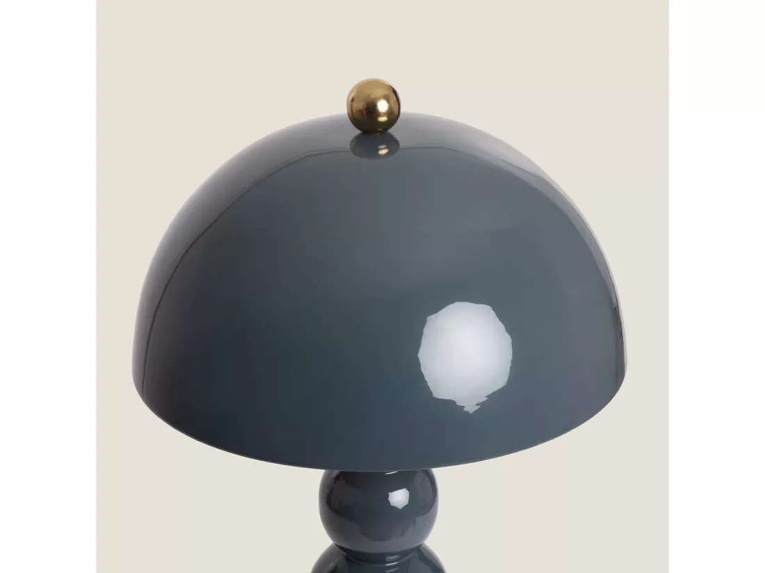 Lampadaire Métal Onkar Bleu