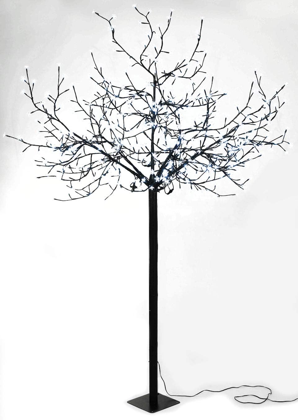 LED Baum mit 600 LEDs - 250 cm - für Innen und Außen - Farbe: kaltweiss