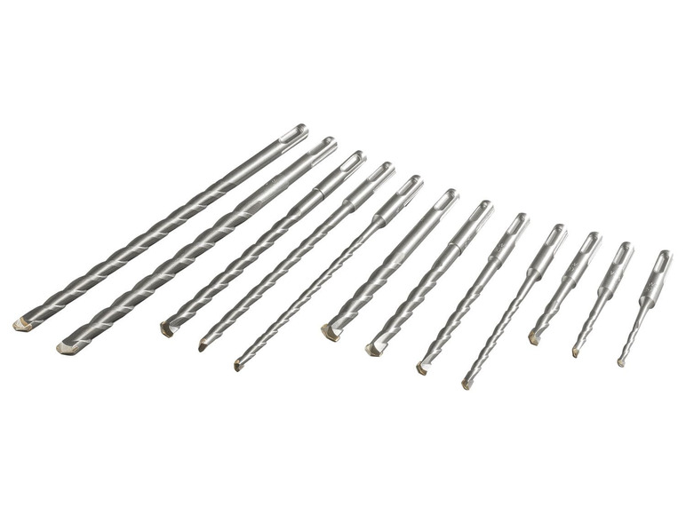 Boor- en beitelset SDS-plus
