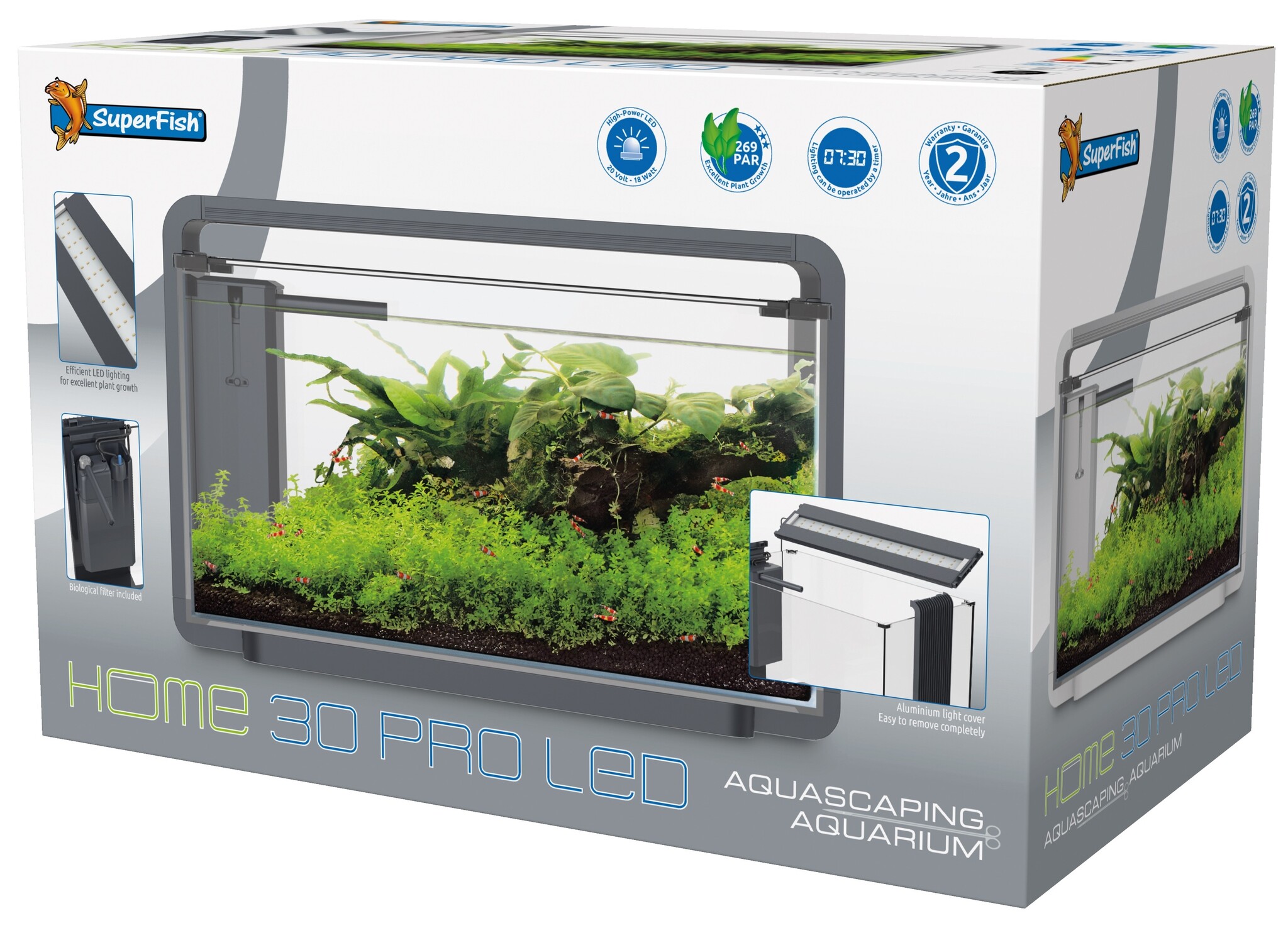 Home ProLED 30 Aquarium Zwart