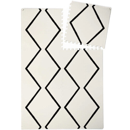 Eeveve foam speelmat 180x120 cm - beni - ecru