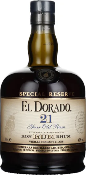 EL DORADO 21 YEARS 70CL