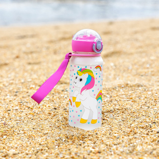 Gourde avec paille 50 cl - Happyglou straw