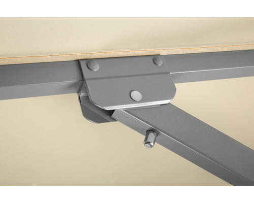 Schneider Rooftop marktparaplu, 350 cm, naturel