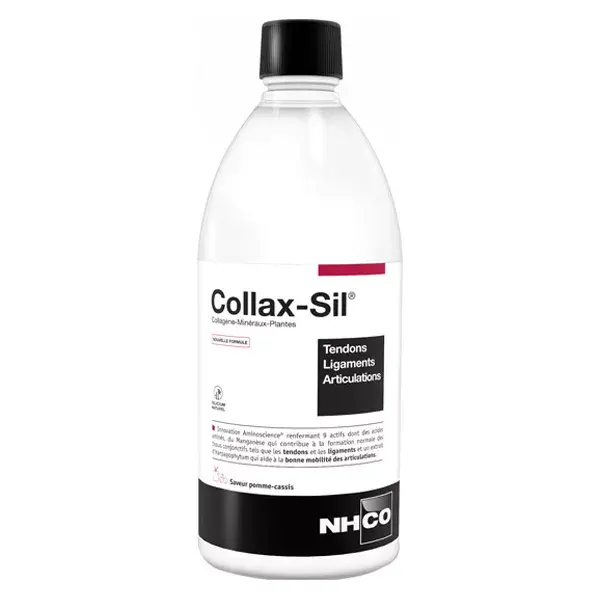 NHCO Collax-Sil Colágeno Silicone Sabor Maçã e Groselha Preta 500ml