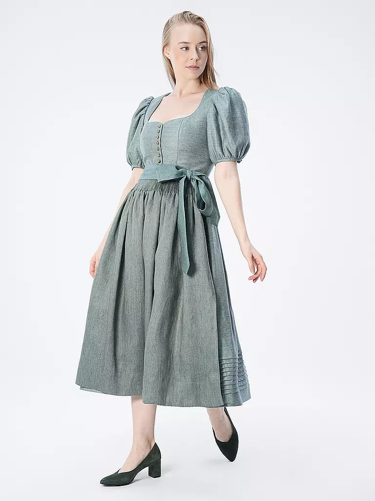 GOTTSEIDANK Dirndl LINA 80cm  hellgrün