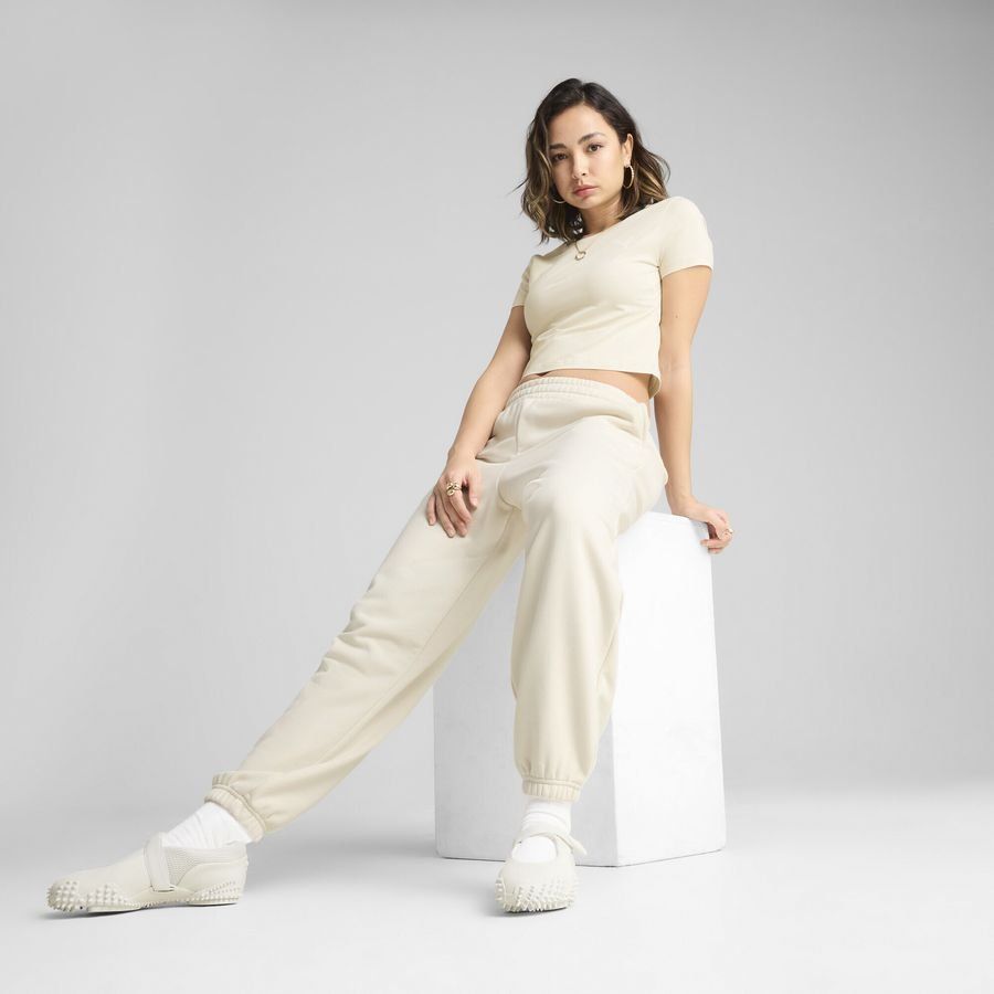 Puma WARDROBE ESS Kurzes figurbetontes T-Shirt