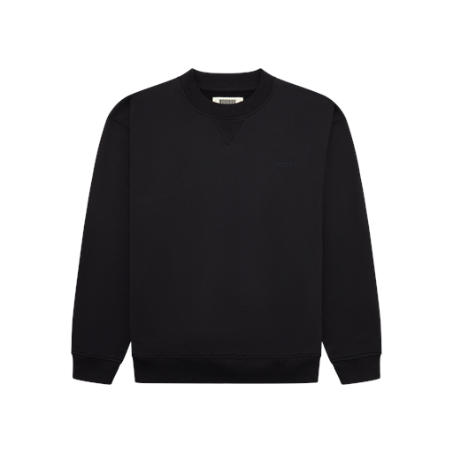 Woodbird Cope Home Crew Sweatshirt, Black, XL