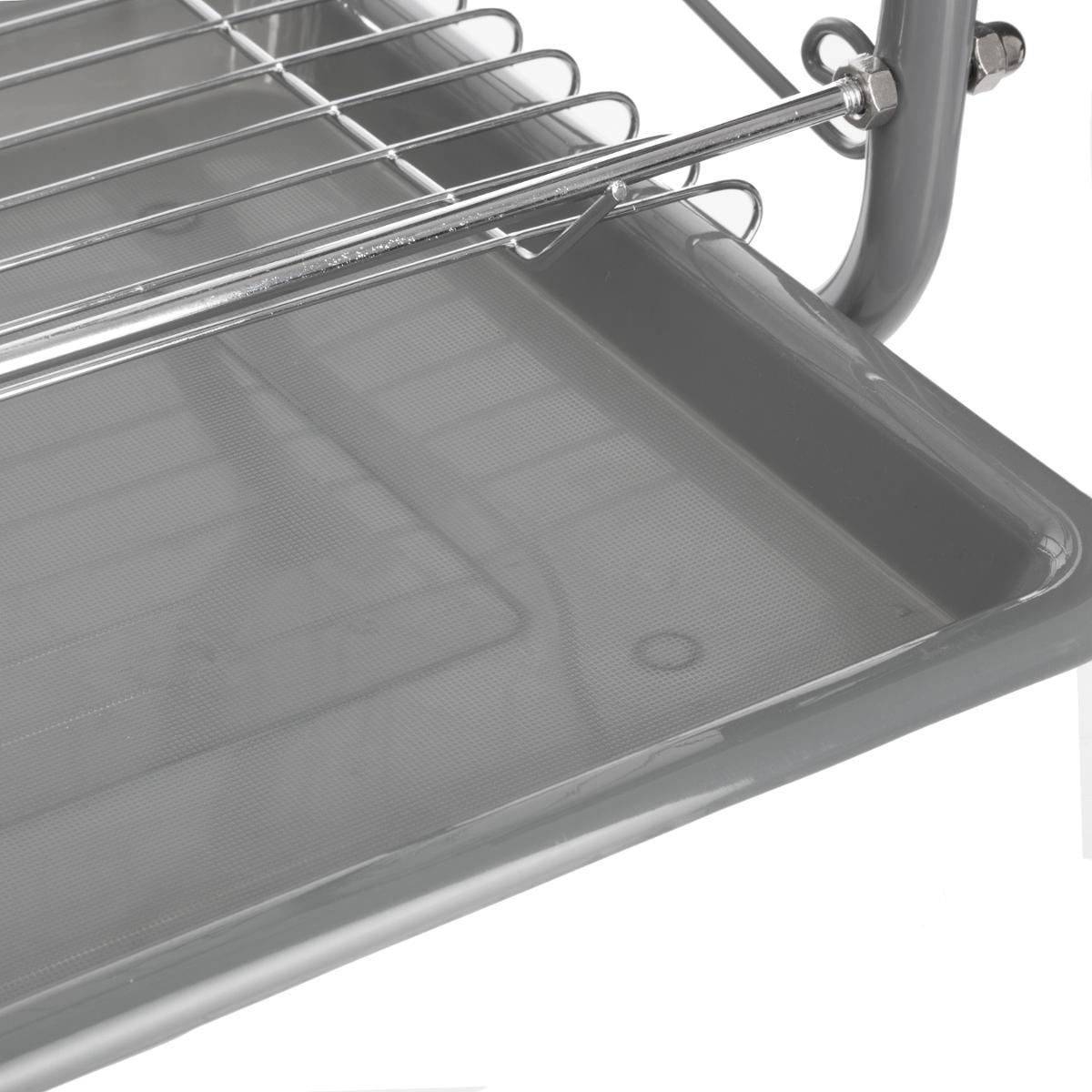 EGOUTTOIR 2 NIVEAUX CHROME