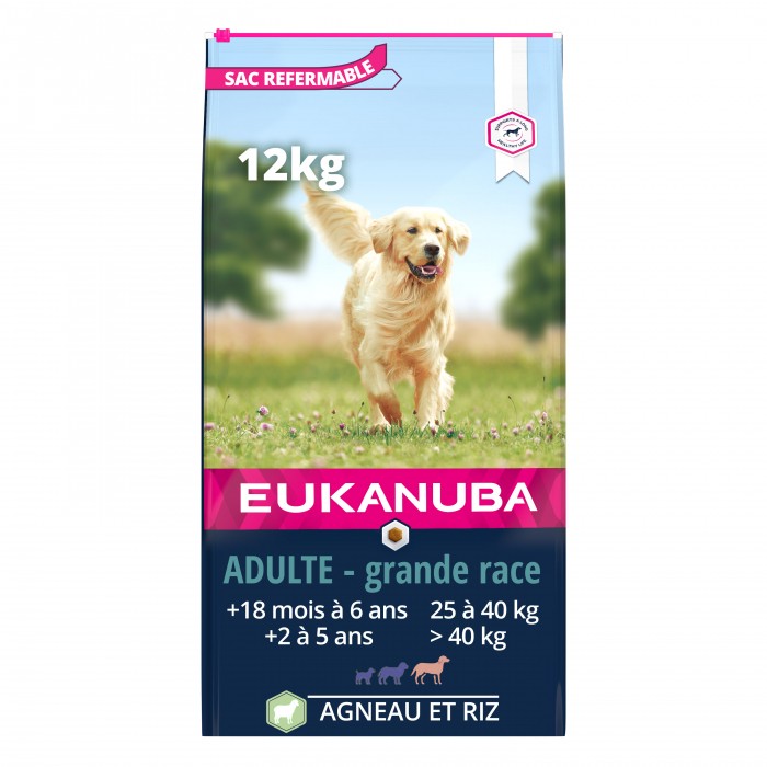 Eukanuba Adult Large Breed - Agneau et riz
