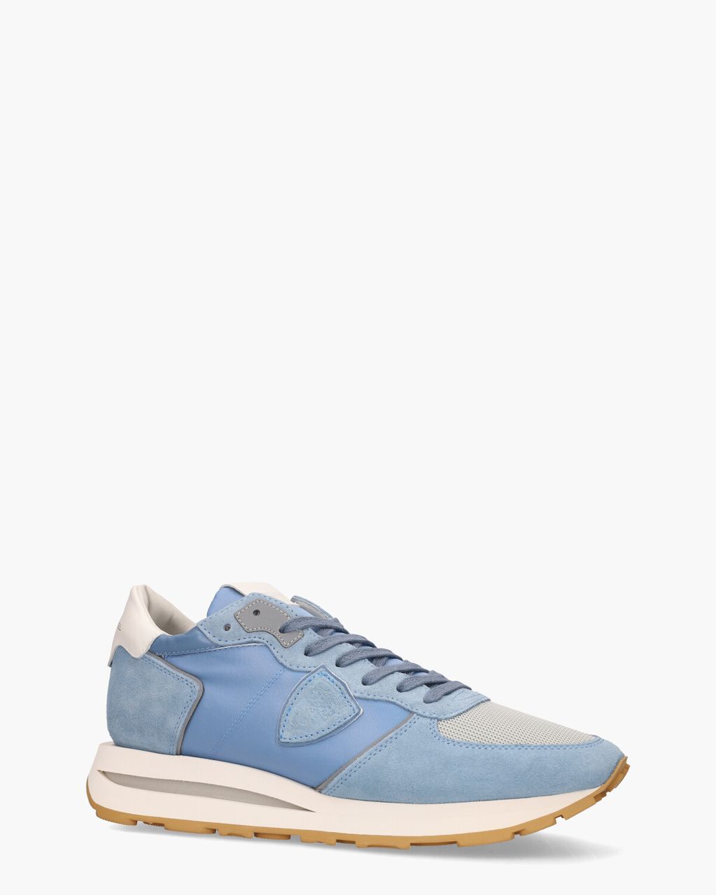 Philippe Model Tropez Haute Lichtblauw Herensneakers