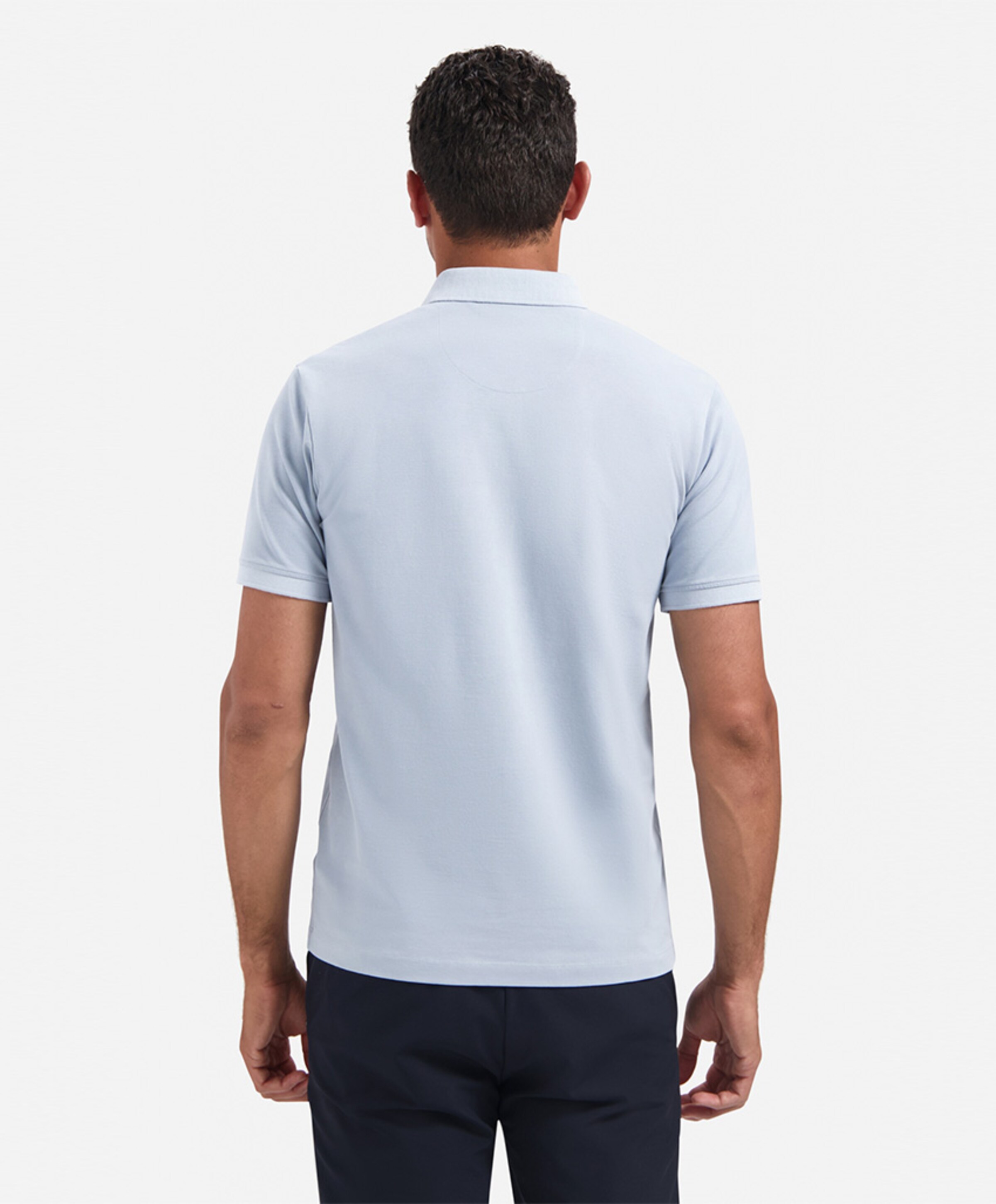 No Excess Heren polo blauw