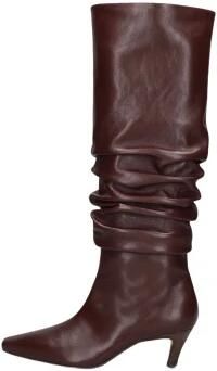 Inuovo B94009 Laarzen Leer Dames Bordeaux