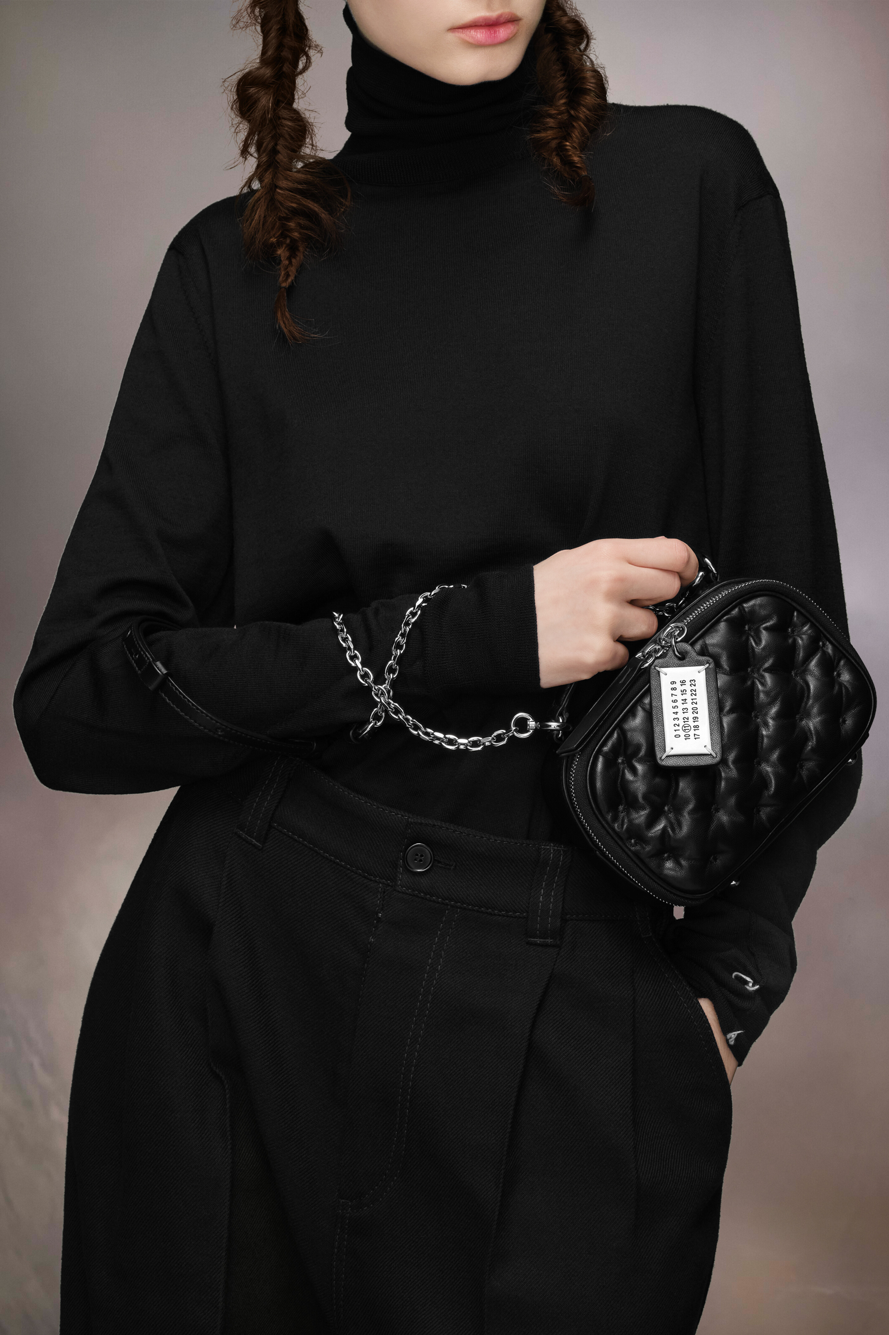 Glam Slam Camera Belt Bag Mini Noir