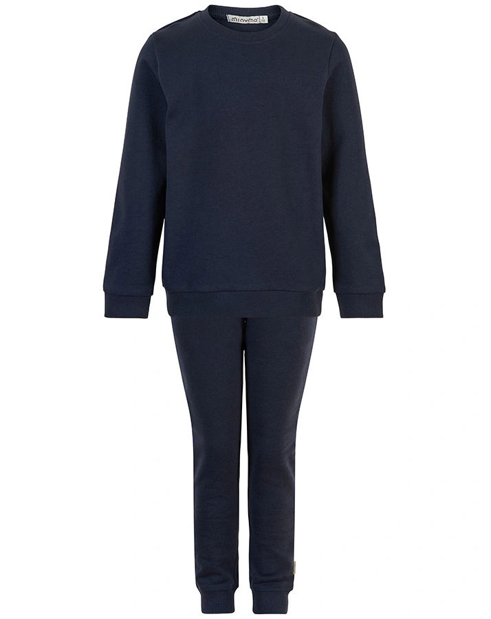 Sweat-Anzug BASIC 2 teilig in dark navy