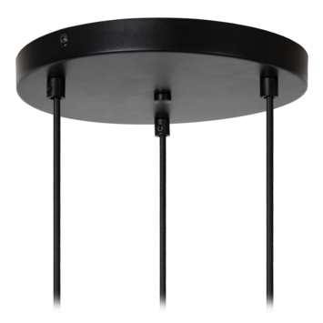 Lucide hanglamp Mikaela zwart