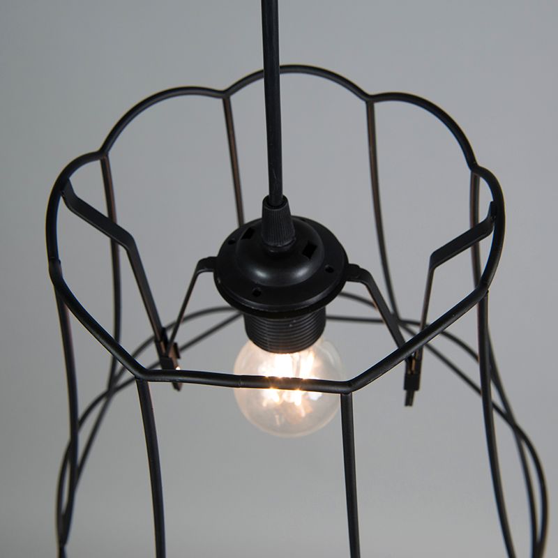 Metalen lampenkap zwart 30/26 - Granny Frame