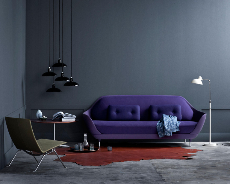Fritz Hansen KAISER idell Luxus vloerlamp wit