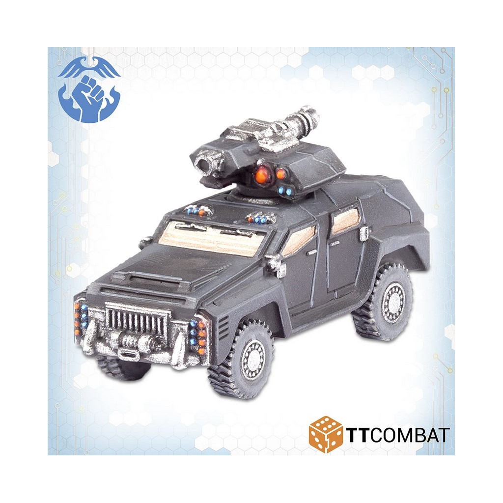 Dropzone Commander - Resistance - Kalium Rocket Technicals