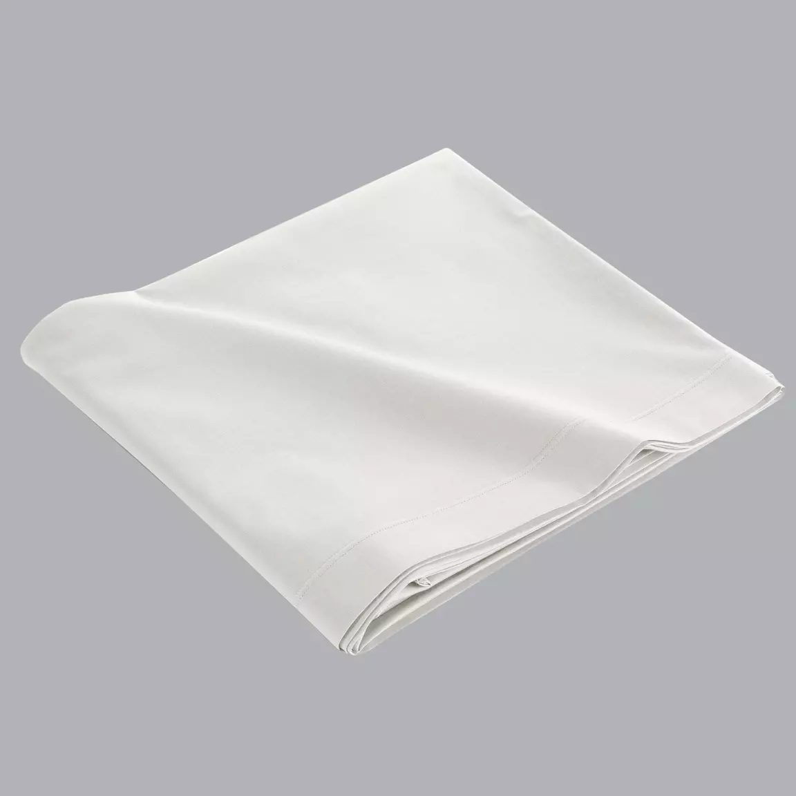 Drap plat coton bio (240 x 300 cm) Biolina Blanc