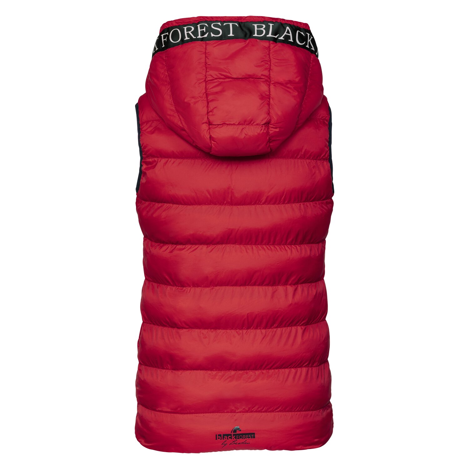 black forest Steppweste mit Kapuze  - wine red