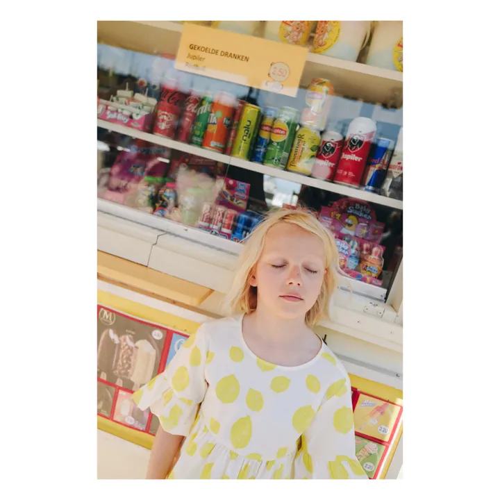 Holi & Love Blouse Pia Citron Coton Bio | Jaune