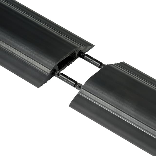 D-LINE Kabelkanal Gulv PVC Pro Sort 1.8m