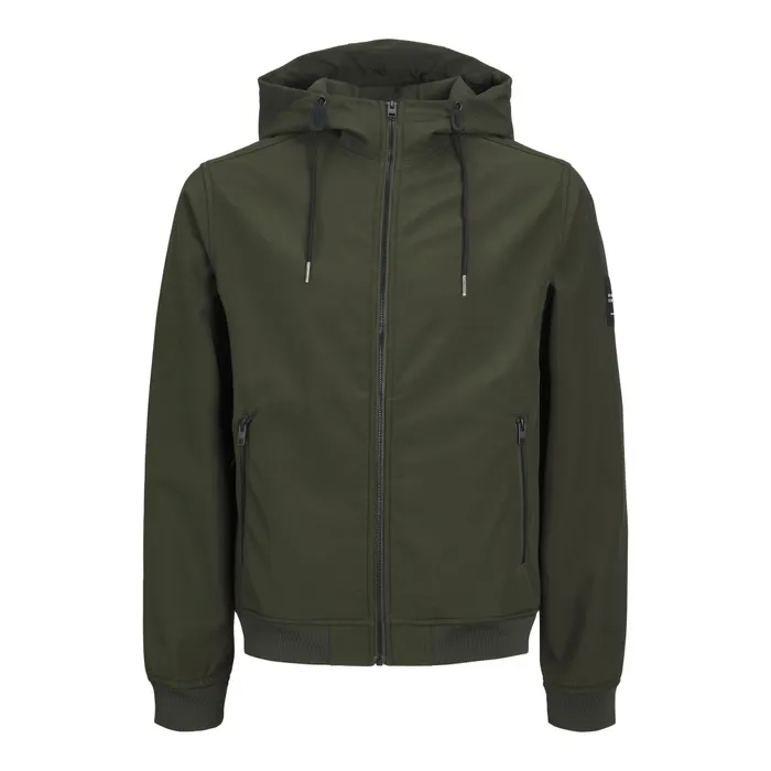 Jack & Jones Basic Hooded Softshell Jas Heren