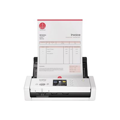 Brother ADS-1700W - scanner de documents A4 - portable - USB 3.0, Wifi, USB 2.0 - 1200 ppp x 1200 ppp - 25ppm