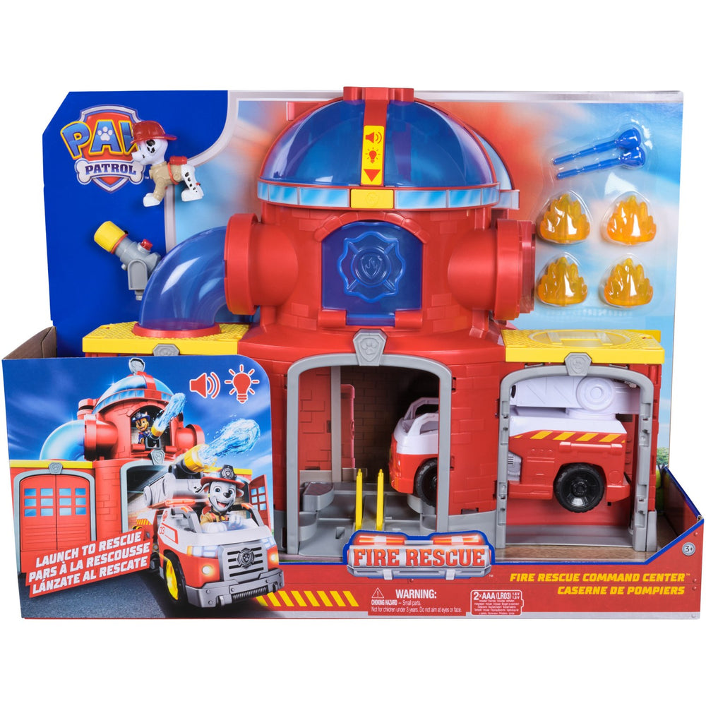 Køb Paw Patrol Brandredning Brandstation Sæt
