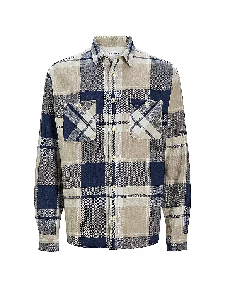 JACK & JONES Overshirt  JJEMICHAEL beige