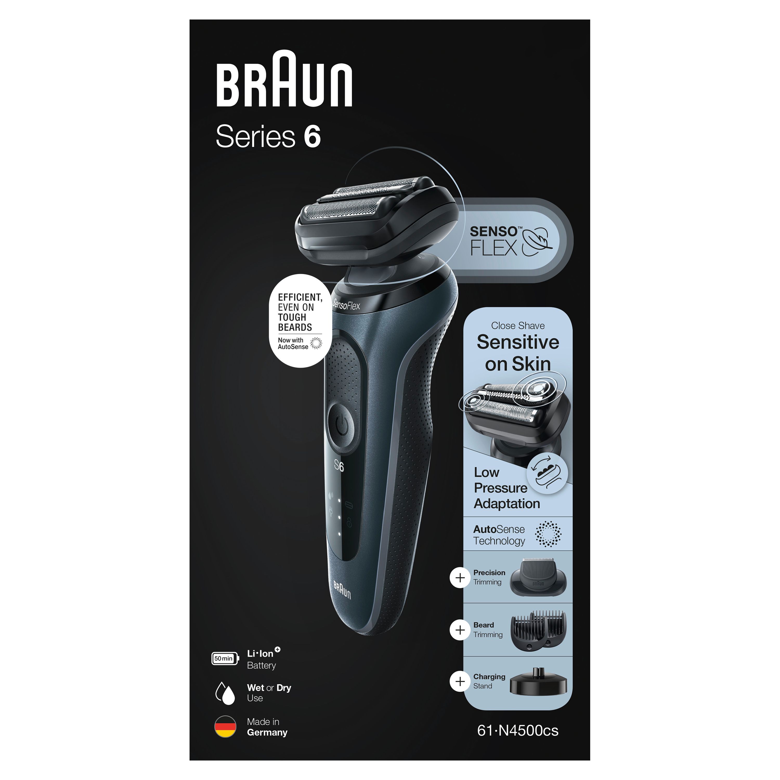 Braun - Elektrischer Rasierer für Männer 