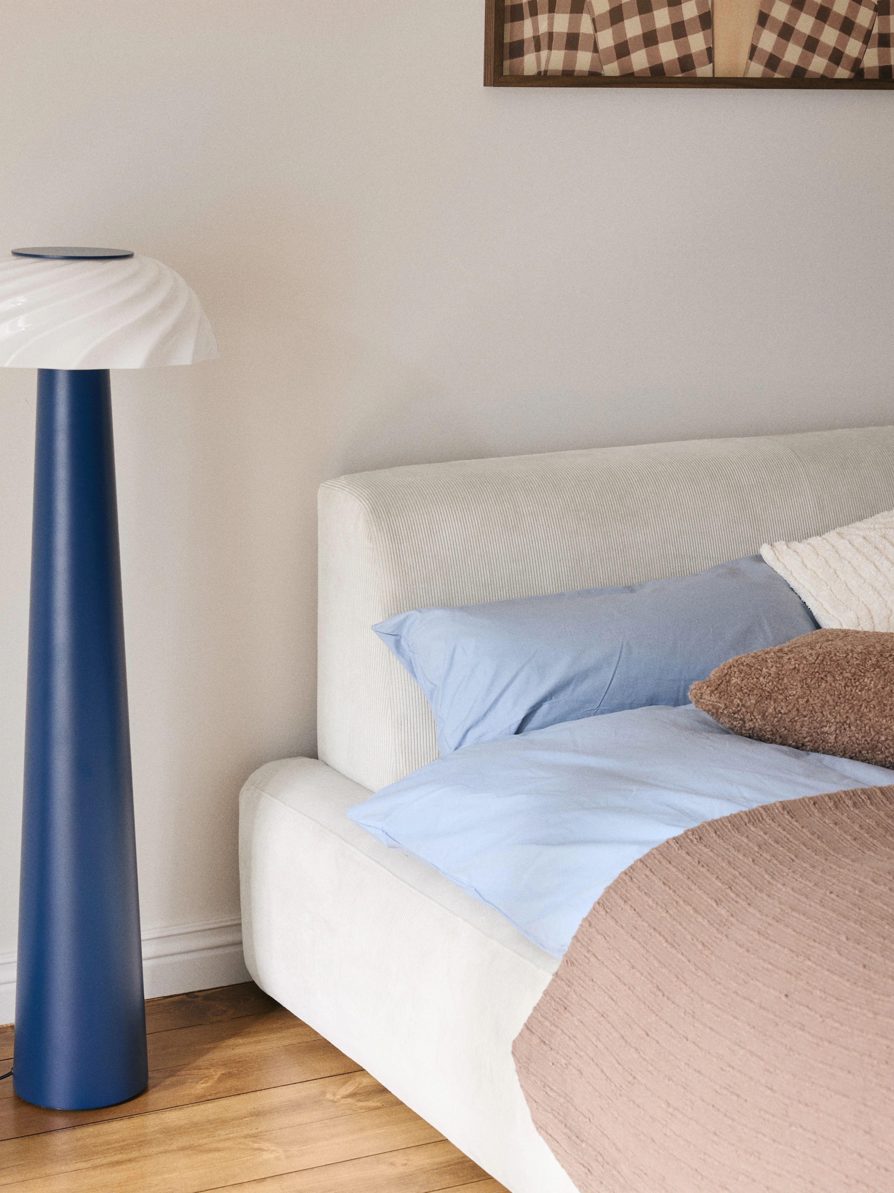 Gestoffeerd bed Melva