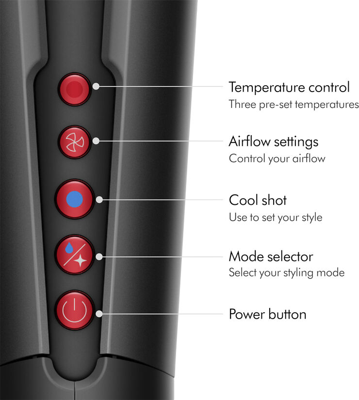DYSON Dyson Airstrait straightener Onyx Gold